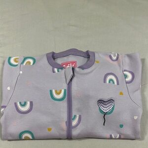 ⭐️Tuffy Baby Purple Rainbow Onesie/sleeper